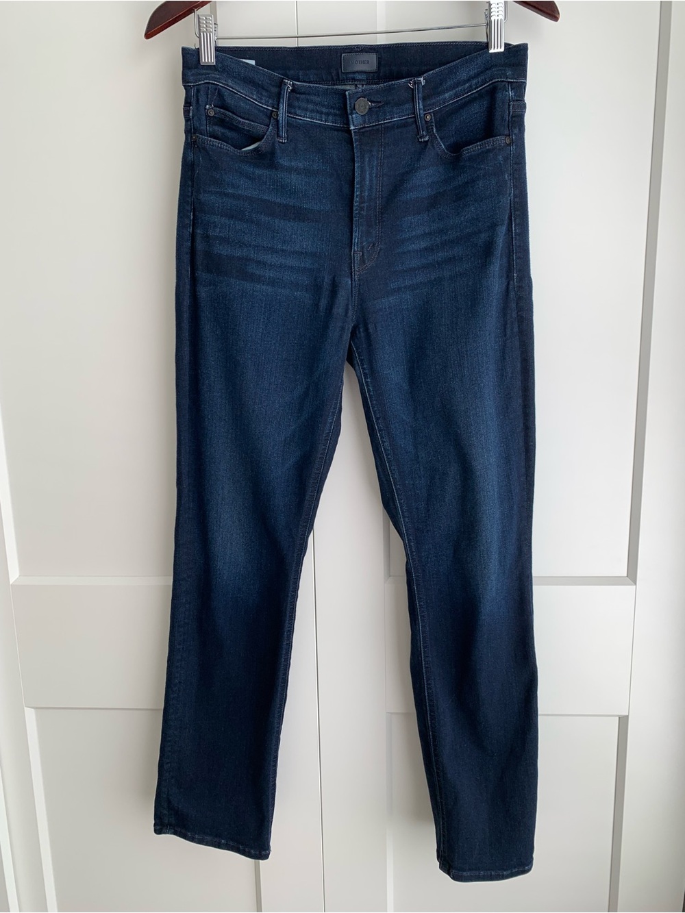 MOTHER Jeans Dazzler Ankle Mid Rise Women Straight legs size 30